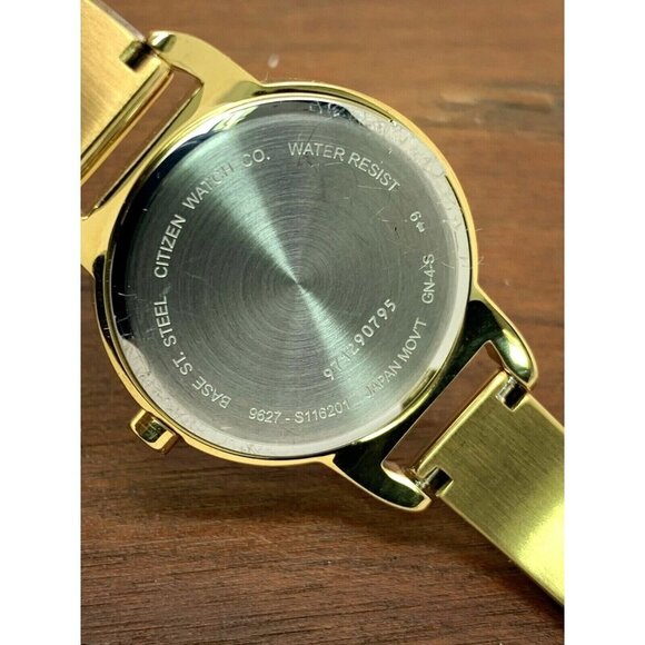 Citizen Women's Watch EZ6372-69E Quartz 26mm Black Dial Gold Stainless S… - Picture 6 of 12